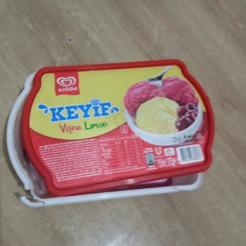 Şok Market'ten Aldığım Algida Keyif Kutu Dondurma Yarım Kısmı Eksik Çıktı