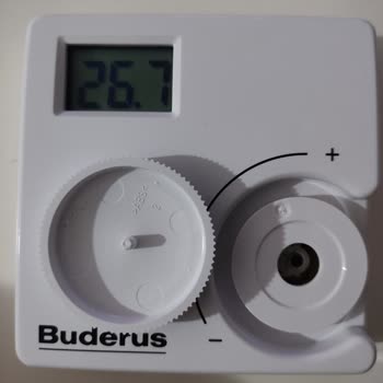 Buderus RT20RF Oda Termostatı Ayar Düğmesi Kırıldı Yetkili Servis Yardımcı Olmuyor