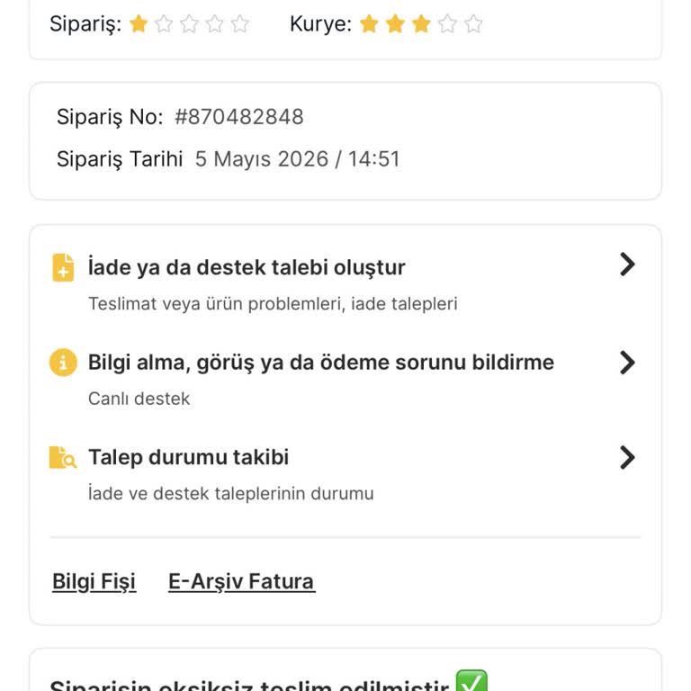 Migros Sanal Market'te Onaylanmayan Fazla Ücret Çekimi Ve İade Talebi