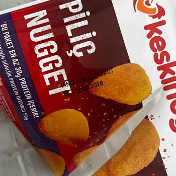 Keskinoğlu Marketten Satın Alınan Nugget Ürününün İçinden Tavuk Dışkısına Benzer Yabancı Madde Çıktı