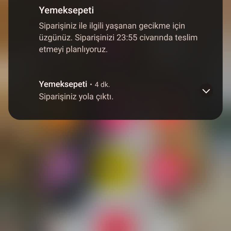 Yemeksepeti'nde Uzayan Teslimat Ve İletişim Sorunu