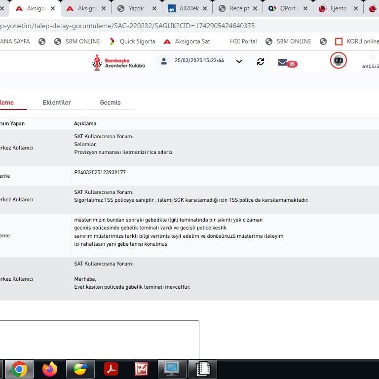Aksigorta Doğum Sigortasında 12 Aylık Süre Şartı Nedeniyle Kapsama Reddi