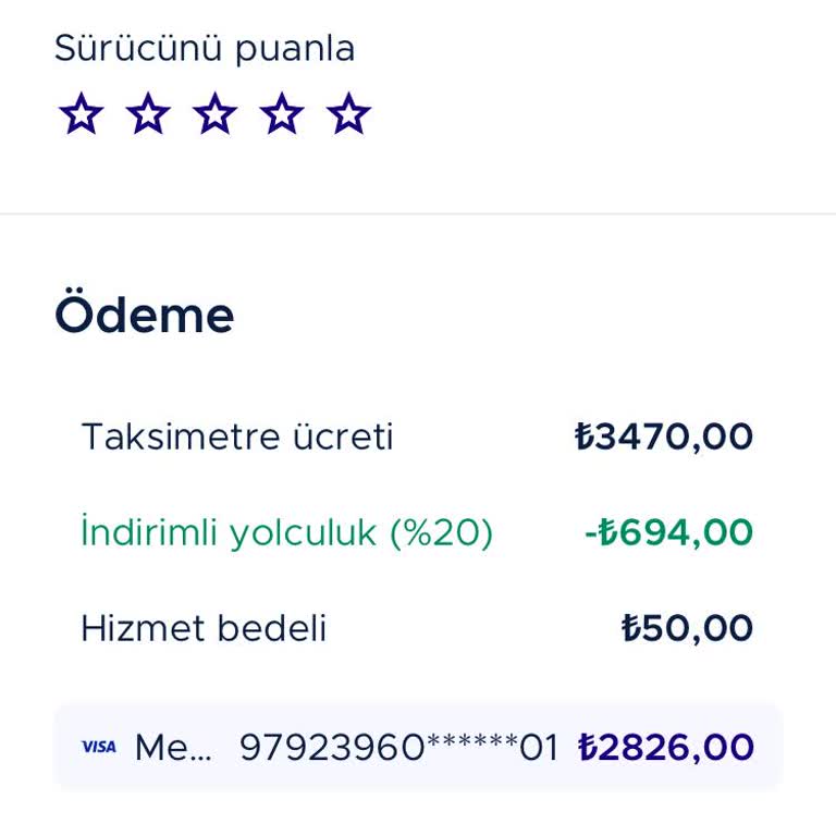 BiTaksi Overcharged Me on Sabiha Gökçen to Bahçelievler Ride