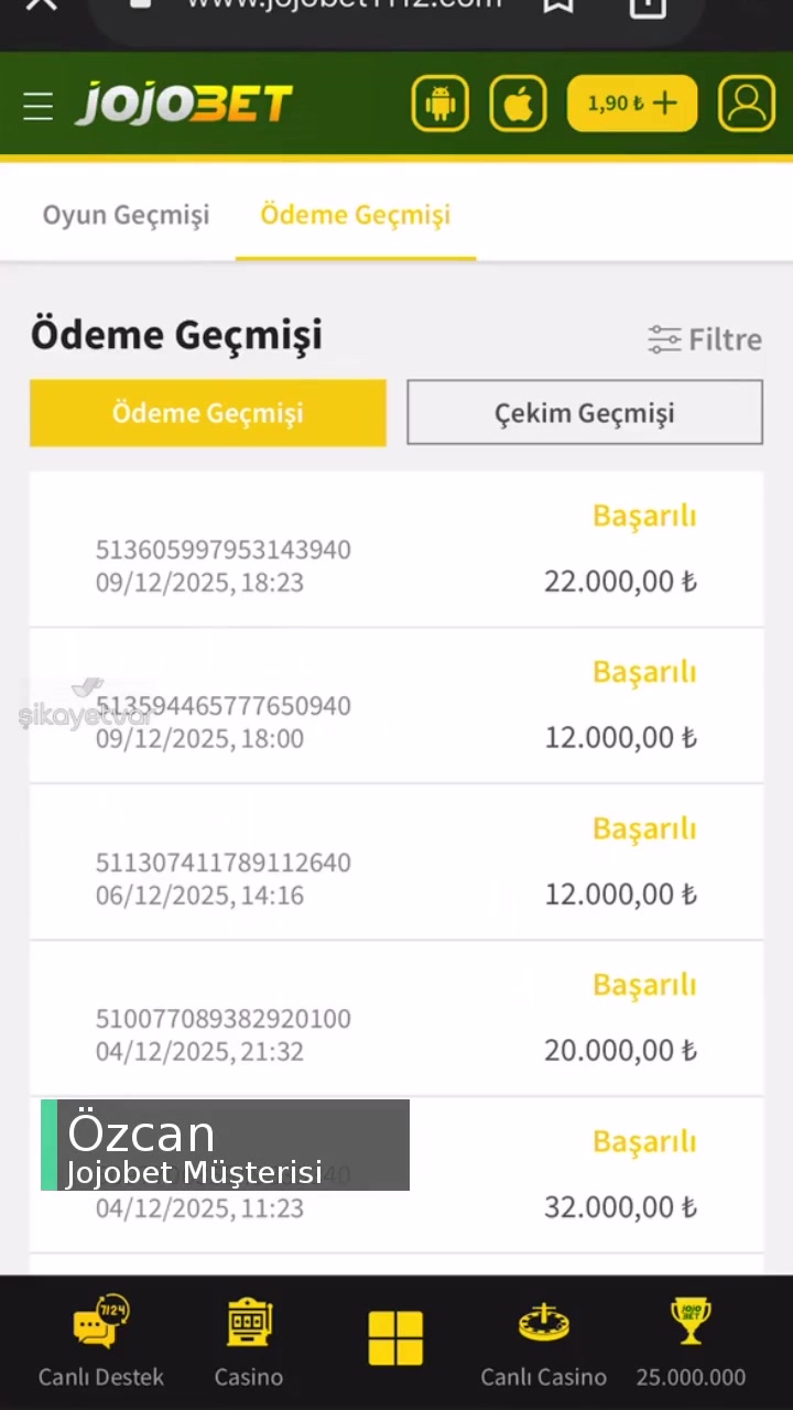 Jojobet Milyonlar Verdik Kazanamadık Kazanacak Biri Olsaydı Ben Olurdum videonun kapak resmi