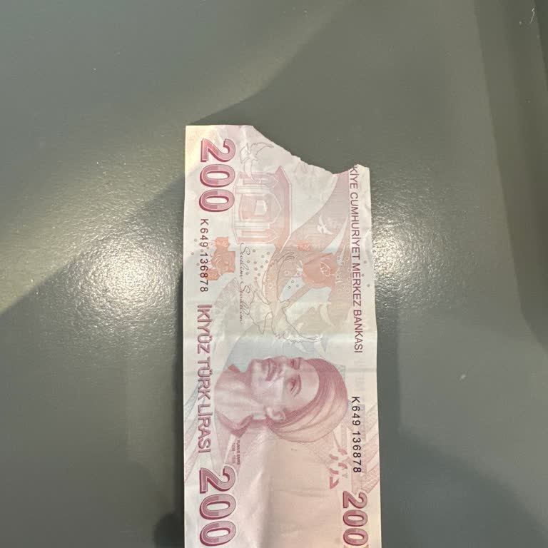 ATM'de Yırtılan 200 TL Banknotunun Değiştirilmesi Talebi