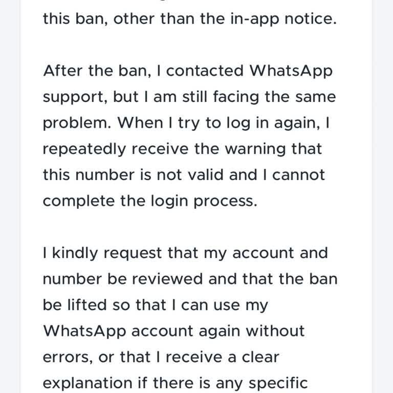 WhatsApp Suddenly Banned My USA Number Without Explanation