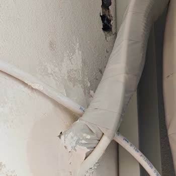 Klima Montajı Sonrası Duvar Hasarı Ve Elektrik Kesintisi