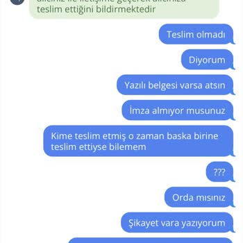 Teslim Edilmediği Halde Sipariş Teslim Edildi Olarak Gösterildi