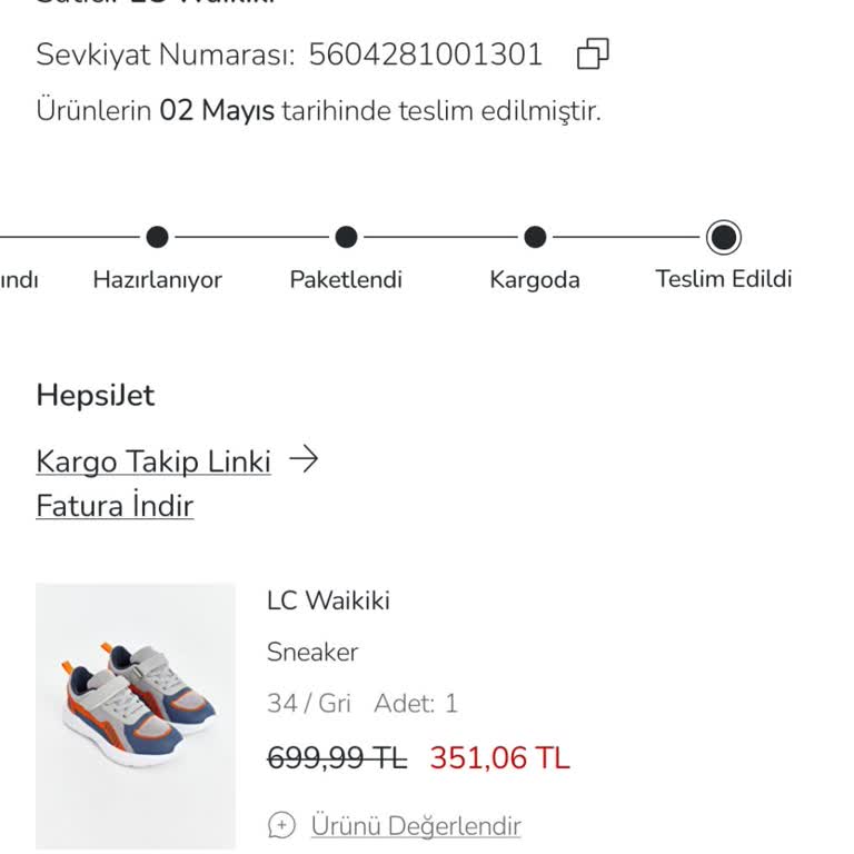 LCW Online’da Eksik Ürünler, Müşteri Hizmetinden Çözüm Beklentisi