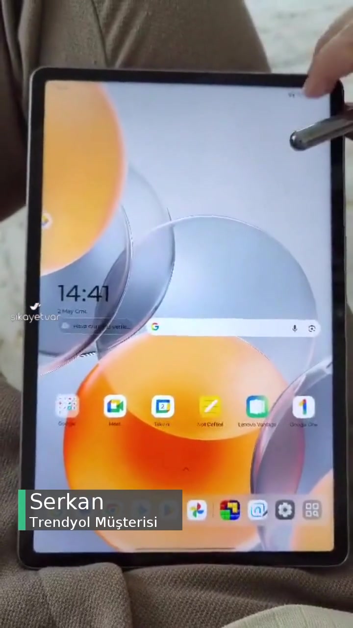 Trendyol Lenovo Yoga TAB 11.1 2025 Tablet Arızalı Geldi! videonun kapak resmi
