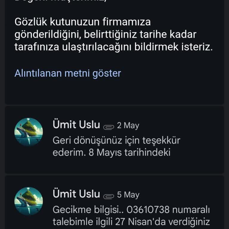 Gürel Optik’te Orijinal Kutu Ve Sertifika Eksikliği