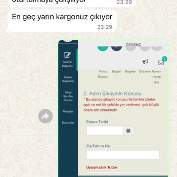 33 Gün Geçen Sipariş Kargoya Verilmedi Ve İade Talebim Reddedildi