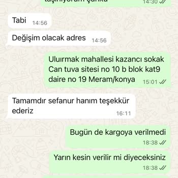 33 Gün Geçen Sipariş Kargoya Verilmedi Ve İade Talebim Reddedildi