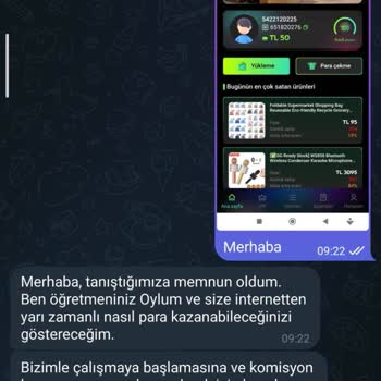 Telegram Üzerinden Sahte İş Teklifi Ve 1.920 TL Kayıp