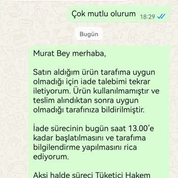 Ankaramedikal.com.tr Kutusu Açık Ürün Gönderdi ve İlgilenmedi