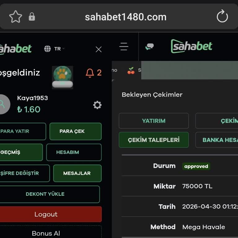 Sahabet’ten 75.000 TL Çekim Talebinde 71.000 TL Eksik Ödeme Ve Sürekli Oyalama