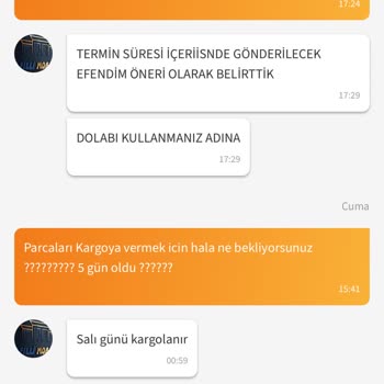 Yanlış Parçalar Gönderildi Ve Afilli Mobilya Çözüm Sunmuyor