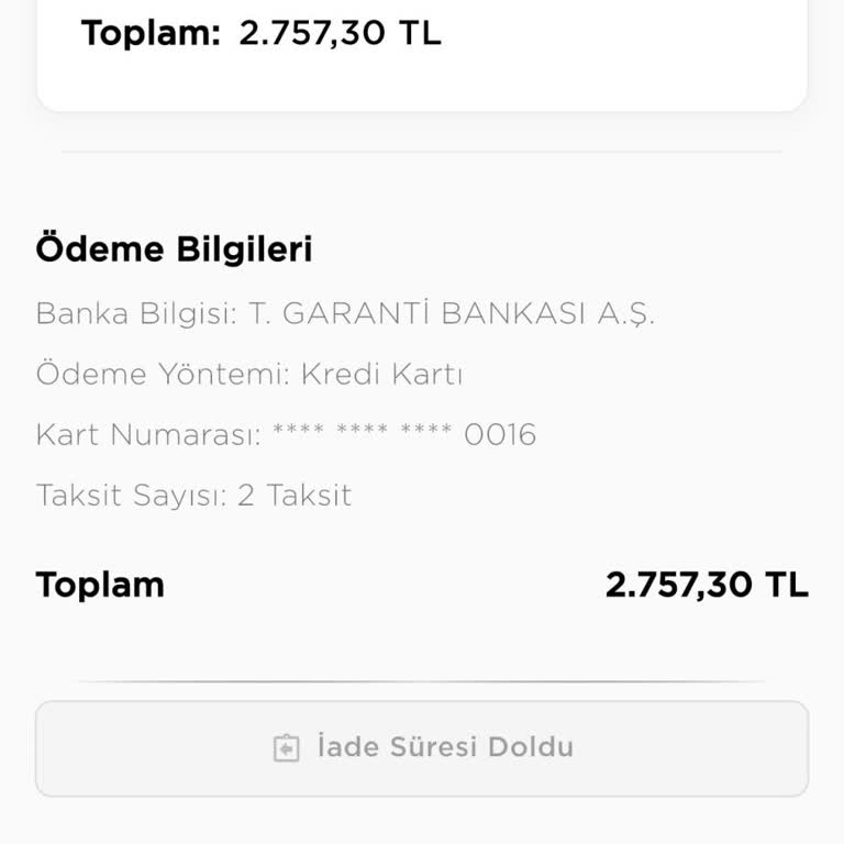 Nano Care Gömlek Kırışıyor, Değişim Talebi