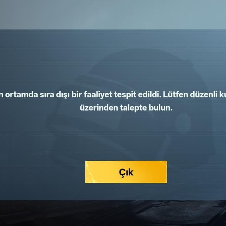PUBG Mobile Hesabım Çalındı Ve Destek Tarafından Yardım Sağlanmadı