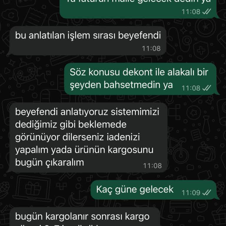 EFT İle Ödenen Süt Makinesi Parçası Teslim Edilmedi Ve Şeffaflık Eksikliği