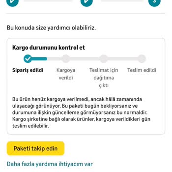 Amazon Teslimat Tarihleri Sürekli Değişiyor Ve Ürün Kargoya Çıkmadı