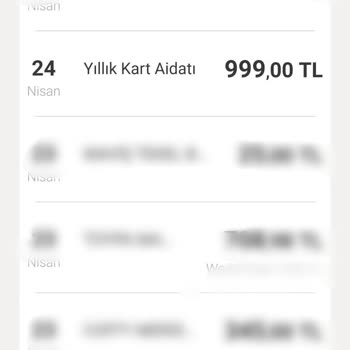 Kredi Kartı Yıllık Aidat Ücretinde 200 TL Fazla Tahsilat