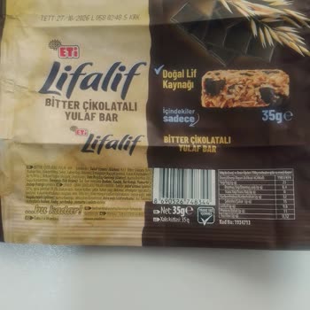 Eti Lifalif Bitter Çikolatalı Yulaf Bar’da Metal Vida Parçası Bulunması Sağlık Tehlikesi Oluşturdu