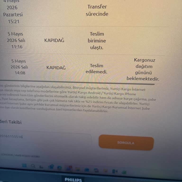 Acil Kargonun Şubede Beklemesi Ve İletişim Eksikliği