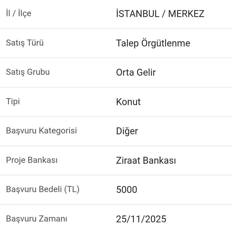 TOKİ Başvuru Bedelinin İadesi ATM'den Alınamıyor