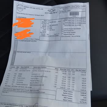 Talep Dışı Cam Suyu Ve Klima Spreyi Ücretleri İle Fazla İşçilik Ücretine İtirazı