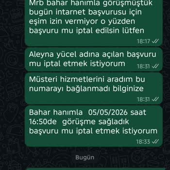 Söz Verilen İnternet Kurulumu Gerçekleşmedi Ve Mağduriyetim İptal Talebine Dönüştü