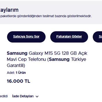 Teknosa Yanlış Model Gönderimi Ve Çözüm Bekleyen Müşteri Mağduriyeti