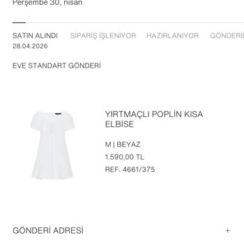 Zara Siparişim Gönderilmiyor Ve Ödeme İadesi Yapılmıyor