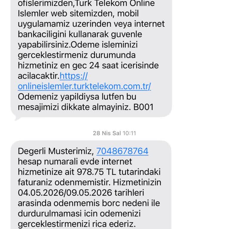 Kablo Eksikliği Nedeniyle İnternet Kesintisi Ve Yüksek İptal Ücreti Şikayeti
