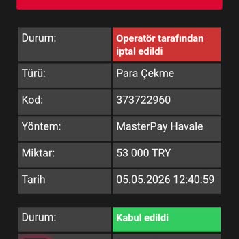 Kazandığım 53.000 TL Ödenmedi, Hesabım Kapatıldı