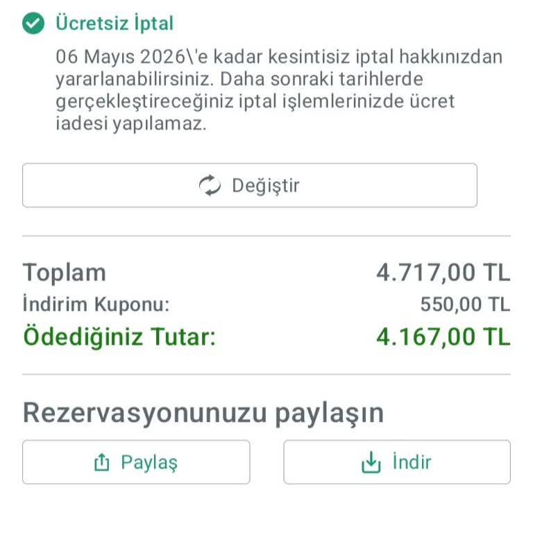 Ödeme Alındı Ama Rezervasyon Yok