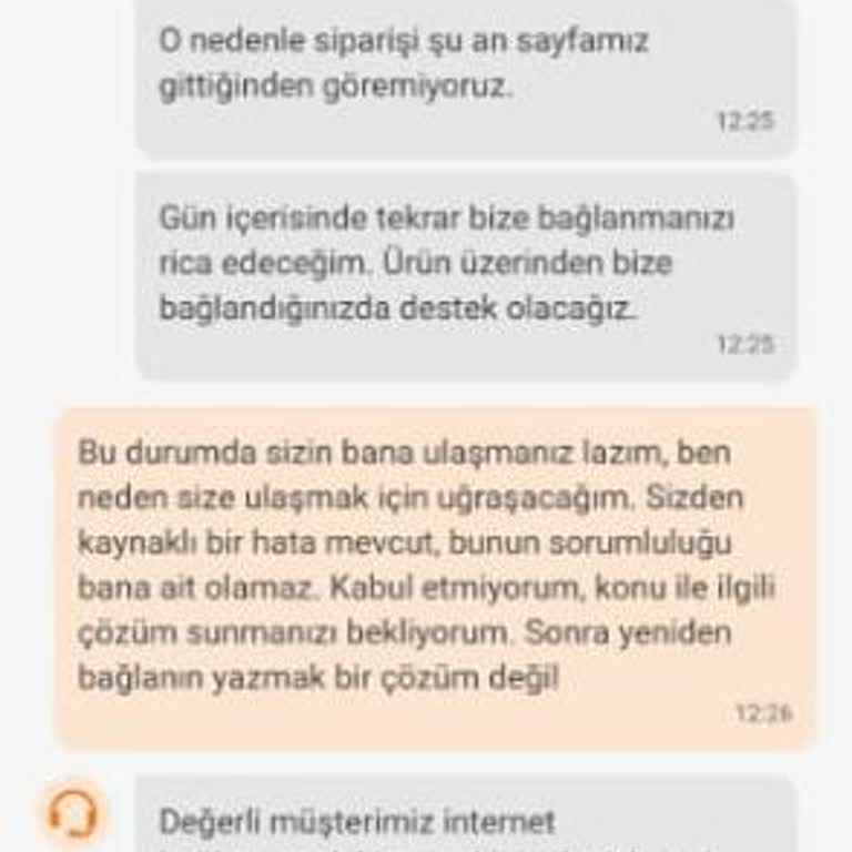 İade Kodu Hatası Nedeniyle Ürün İadesi Sağlanamıyor