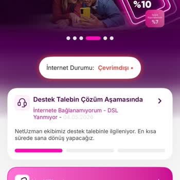 TurkNet Ev İnternet Kesintisi Ve Cevapsız Müşteri Desteği