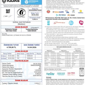 Düşük Tüketime Rağmen 3000 TL Fazla Fatura