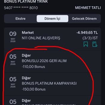 Garanti Bonus Puanlarım Silindi, N11’in Geciken Süreci Sonucu 760 TL Kayıp