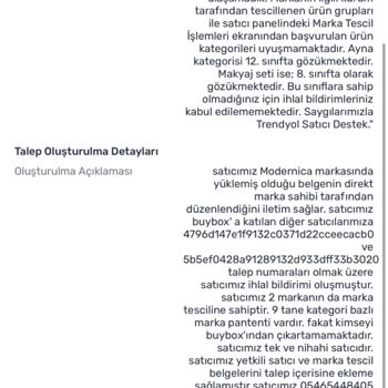 Belge Ekibi Marka Patentlerini Reddediyor, Kategori Eksikliği Satıcıyı Mağdur Ediyor