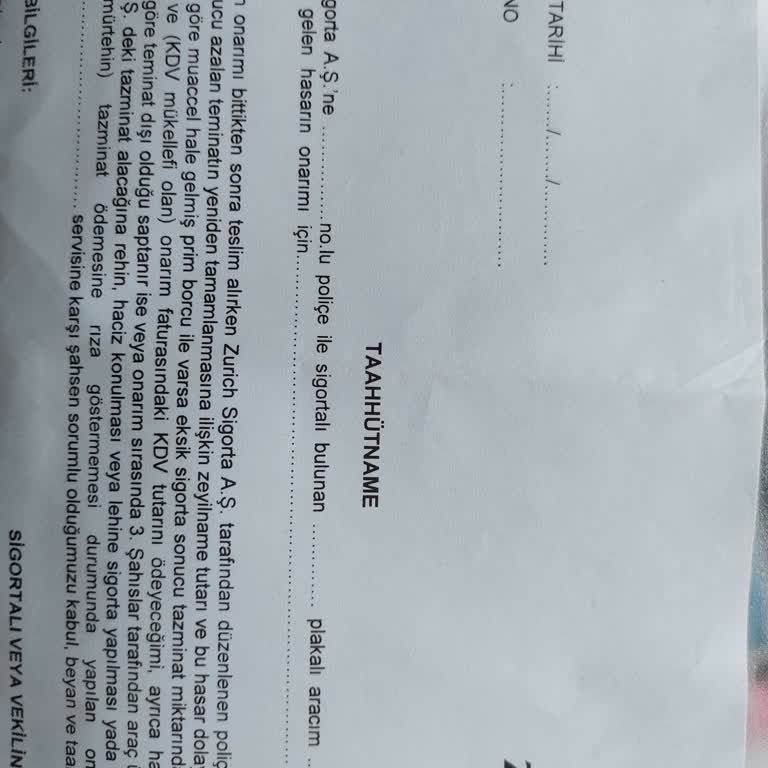 Onarım Gecikmesi Ve İkame Araç Yokluğu Şikayeti