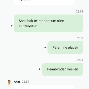 Onaysız Para Çekimi Ve Destekten Cevap Gelmemesi