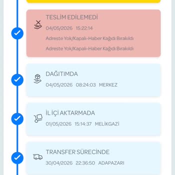 Kargolarım Yanlış Adresiniz Yok Notu İle Teslim Edilmiyor