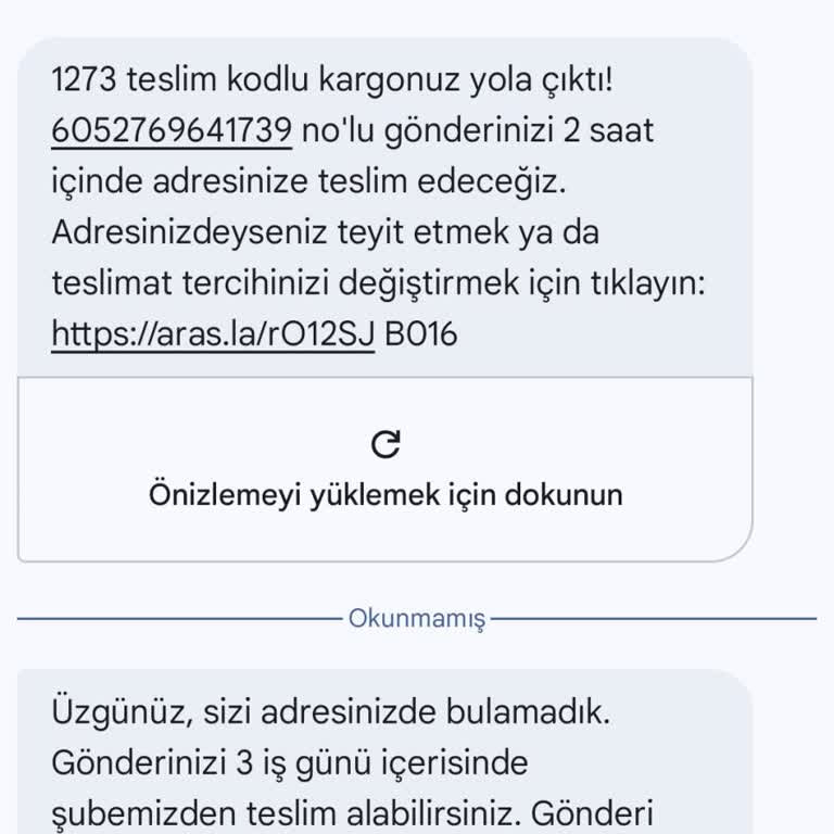 Aras Kargo Kumluca Şubesi Adres Teslimatını Reddederek Haksız Ücret Kesiyor