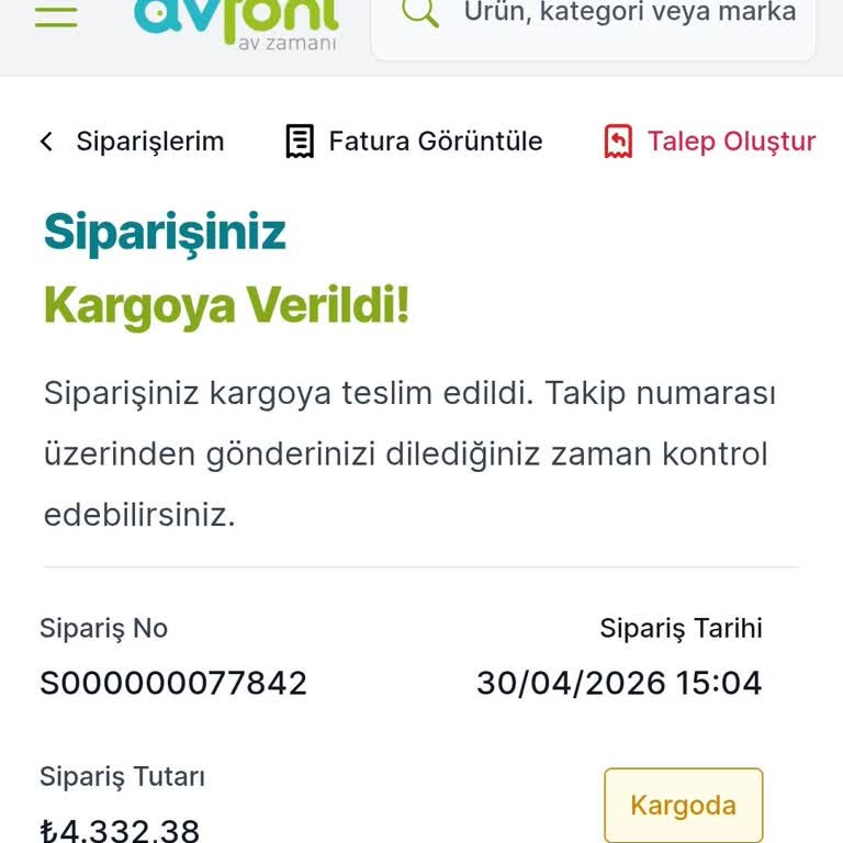 Kargo Takip Numarası Ve İade Sürecindeki Gecikme