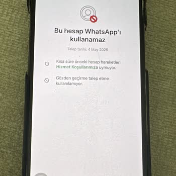 WhatsApp Hesabım Kapatıldı, Müşterilerime Ve Çalışanlarıma Ulaşılamıyor