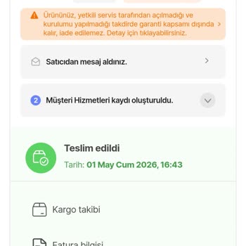 Hepsiburada’da Teslim Edilmemiş Bulaşık Makinesi İçin Yanıltıcı Teslimat Ve İade Bildirimi