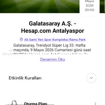 Passo Taraftar GS Para Öncelikli Bilet Saçmalığı