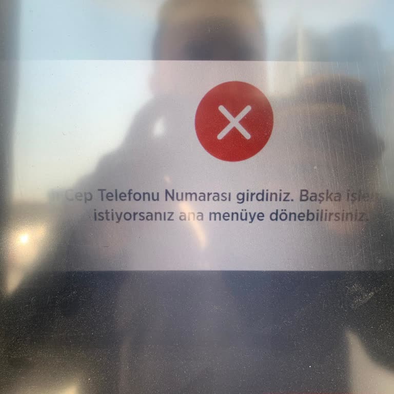 Ziraat Bankası ATM’sinde Hatalı Telefon Numarası Uyarısıyla TOKİ İadesi Gerçekleşmiyor
